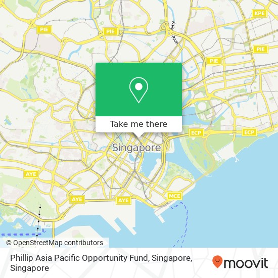 Phillip Asia Pacific Opportunity Fund, Singapore地图