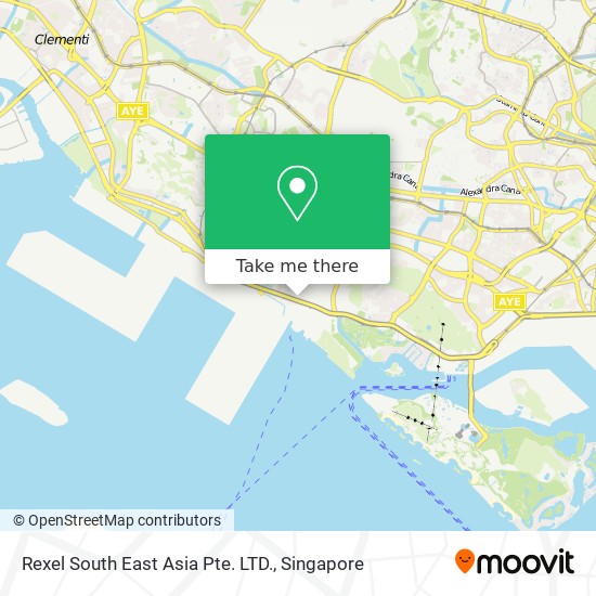 Rexel South East Asia Pte. LTD. map