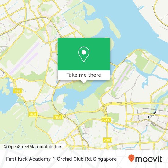 First Kick Academy, 1 Orchid Club Rd map