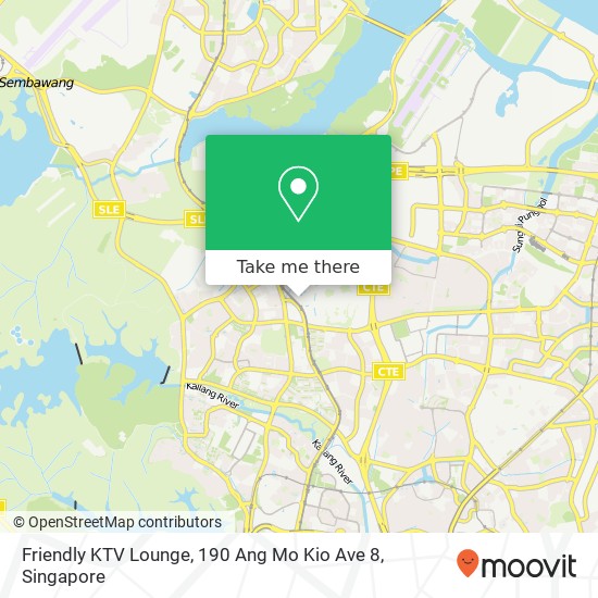 Friendly KTV Lounge, 190 Ang Mo Kio Ave 8 map