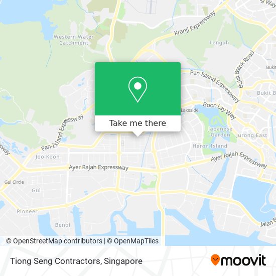 Tiong Seng Contractors map