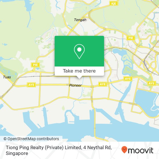 Tiong Ping Realty (Private) Limited, 4 Neythal Rd地图