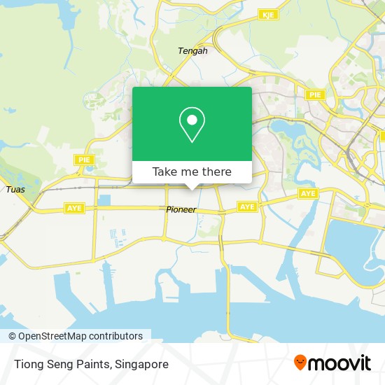 Tiong Seng Paints map