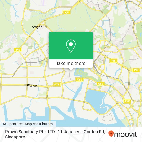 Prawn Sanctuary Pte. LTD., 11 Japanese Garden Rd地图