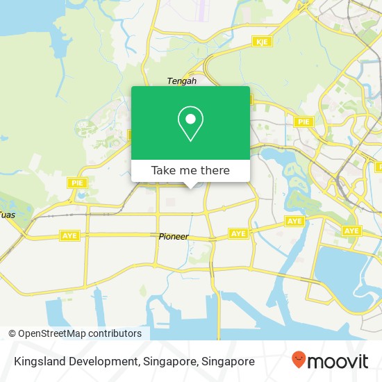 Kingsland Development, Singapore map