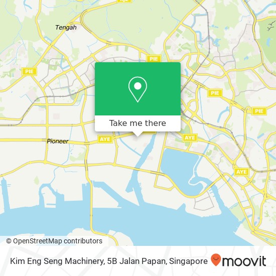 Kim Eng Seng Machinery, 5B Jalan Papan地图