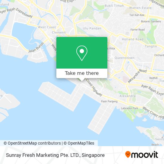 Sunray Fresh Marketing Pte. LTD. map