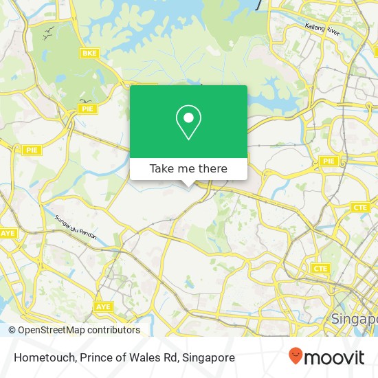 Hometouch, Prince of Wales Rd map