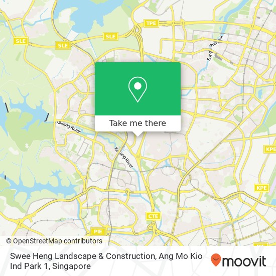 Swee Heng Landscape & Construction, Ang Mo Kio Ind Park 1地图