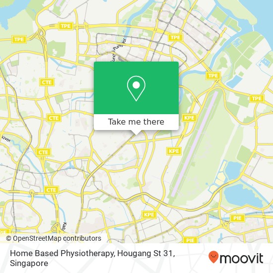 Home Based Physiotherapy, Hougang St 31 map