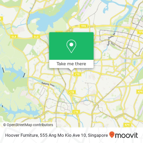 Hoover Furniture, 555 Ang Mo Kio Ave 10 map