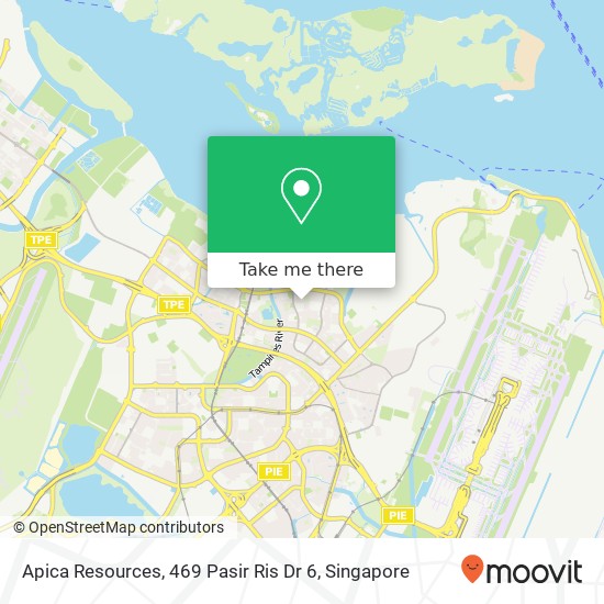 Apica Resources, 469 Pasir Ris Dr 6地图