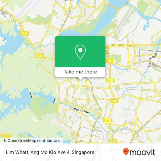Lim Whatt, Ang Mo Kio Ave 4地图