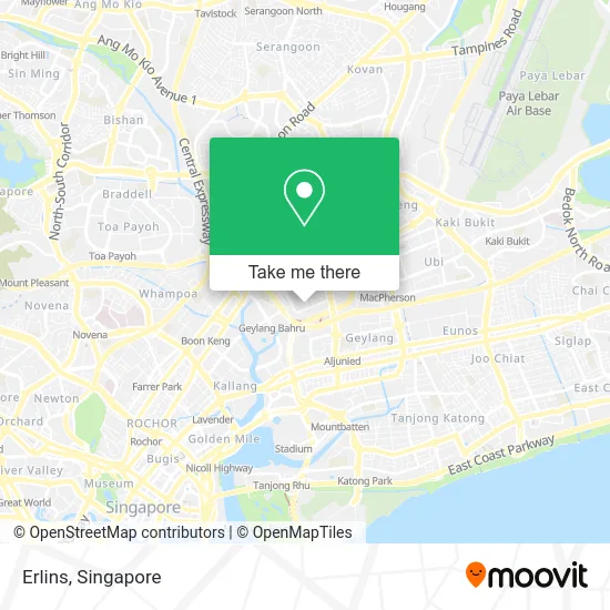 Erlins map