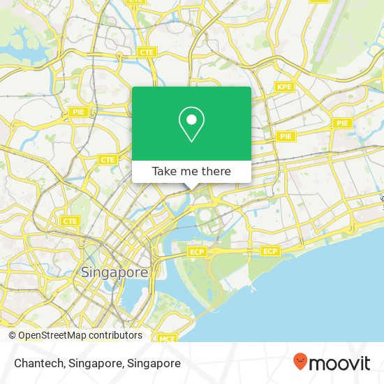 Chantech, Singapore map