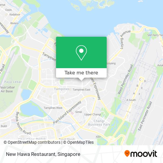 New Hawa Restaurant地图