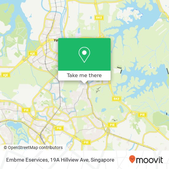 Embme Eservices, 19A Hillview Ave地图