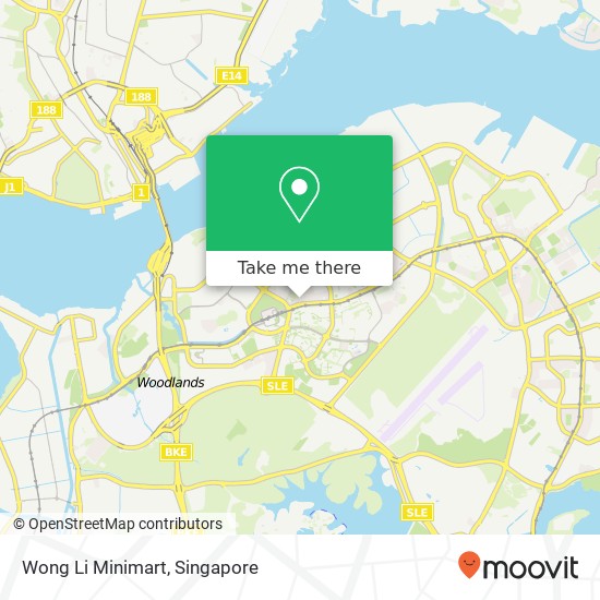 Wong Li Minimart, 832 Woodlands St 83 map