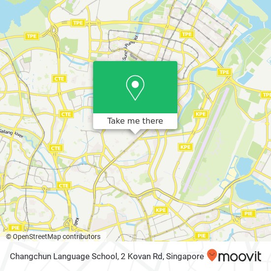 Changchun Language School, 2 Kovan Rd地图