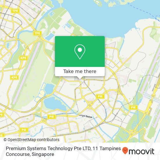 Premium Systems Technology Pte LTD, 11 Tampines Concourse地图