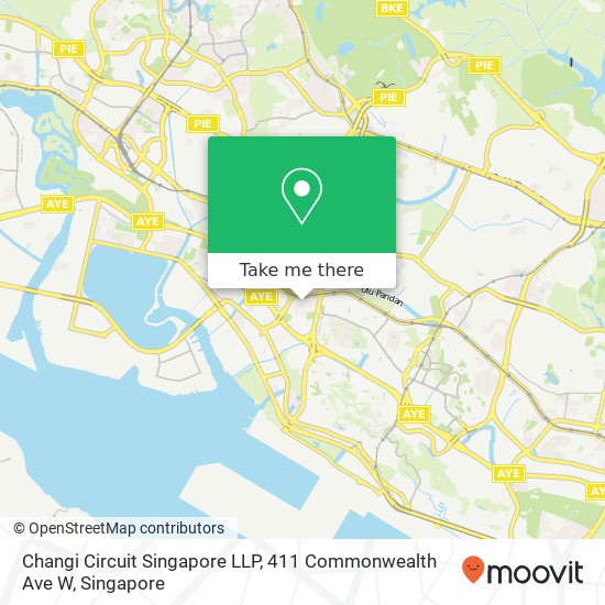 Changi Circuit Singapore LLP, 411 Commonwealth Ave W map