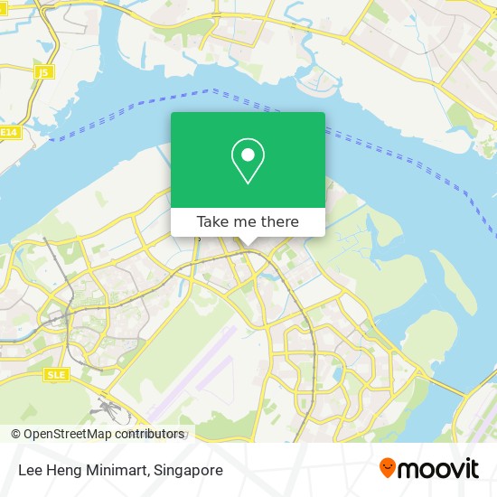 Lee Heng Minimart map