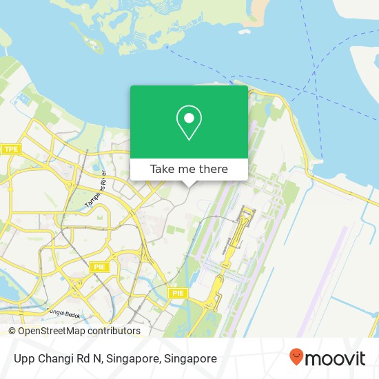 Upp Changi Rd N, Singapore map