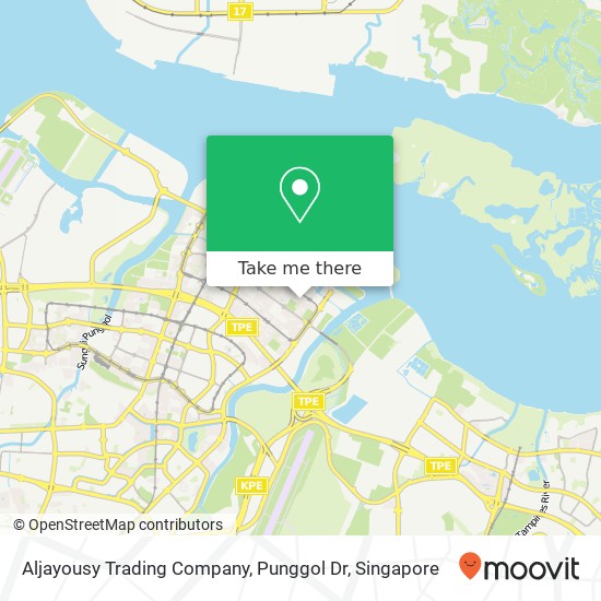 Aljayousy Trading Company, Punggol Dr地图