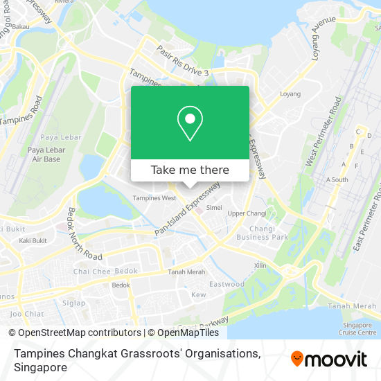 Tampines Changkat Grassroots' Organisations地图