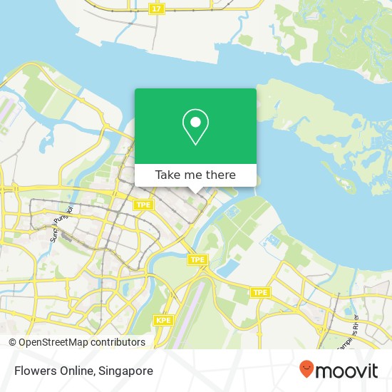 Flowers Online, Singapore地图