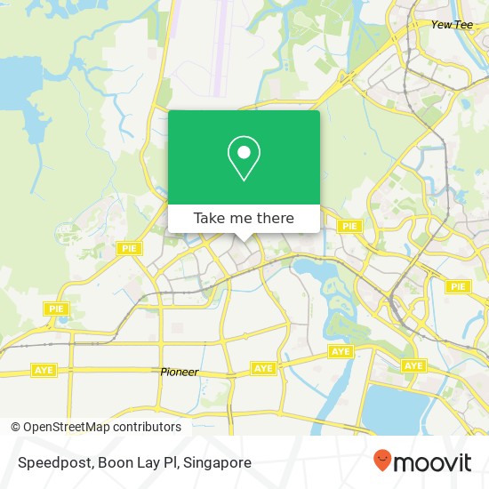 Speedpost, Boon Lay Pl map