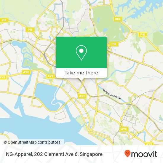 NG-Apparel, 202 Clementi Ave 6地图