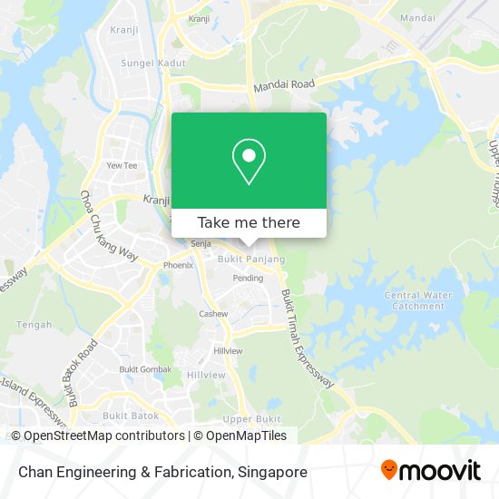 Chan Engineering & Fabrication map