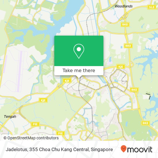 Jadelotus, 355 Choa Chu Kang Central地图