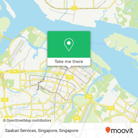 Saaban Services, Singapore map