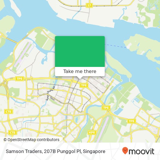 Samson Traders, 207B Punggol Pl地图