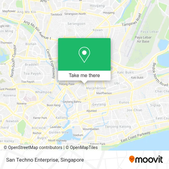 San Techno Enterprise map