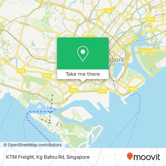 KTM Freight, Kg Bahru Rd地图