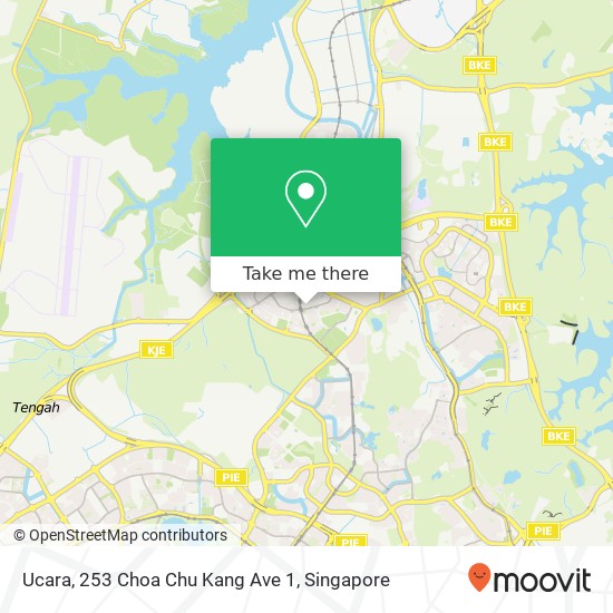 Ucara, 253 Choa Chu Kang Ave 1 map