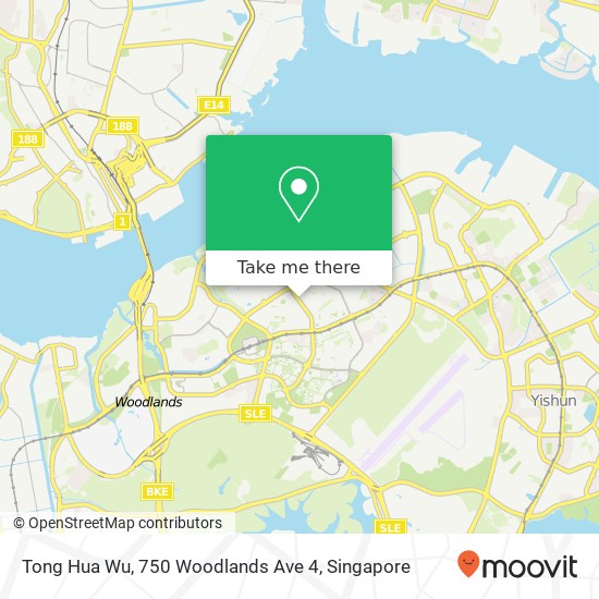 Tong Hua Wu, 750 Woodlands Ave 4 map
