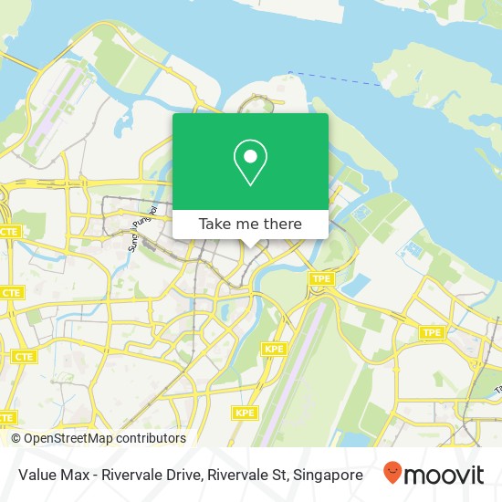 Value Max - Rivervale Drive, Rivervale St map