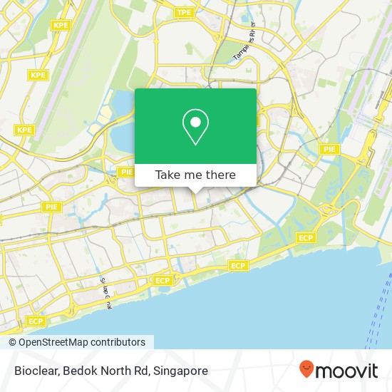 Bioclear, Bedok North Rd map