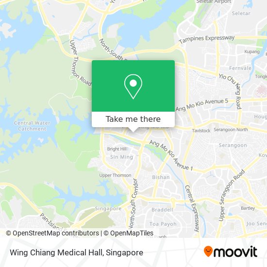 Wing Chiang Medical Hall map