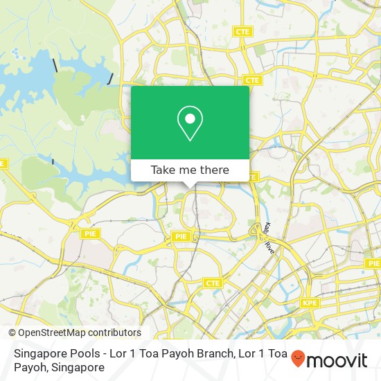Singapore Pools - Lor 1 Toa Payoh Branch, Lor 1 Toa Payoh map