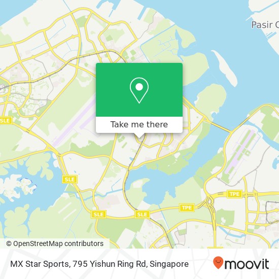 MX Star Sports, 795 Yishun Ring Rd地图