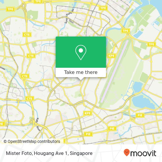 Mister Foto, Hougang Ave 1 map
