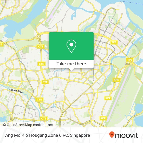 Ang Mo Kio Hougang Zone 6 RC map