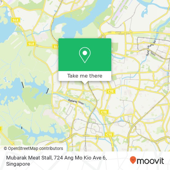 Mubarak Meat Stall, 724 Ang Mo Kio Ave 6 map