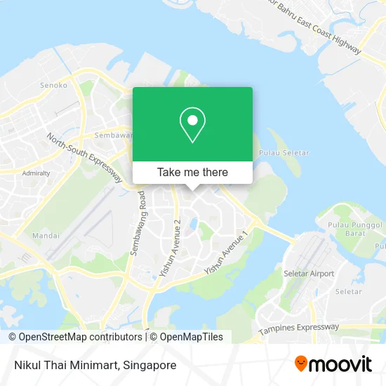 Nikul Thai Minimart map