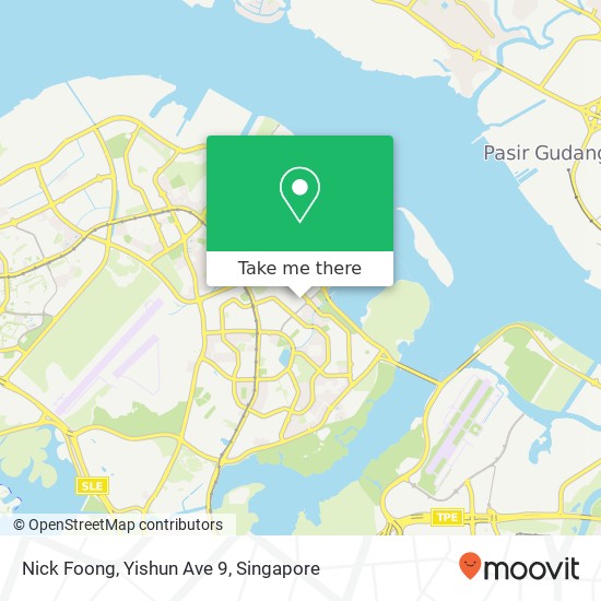 Nick Foong, Yishun Ave 9地图